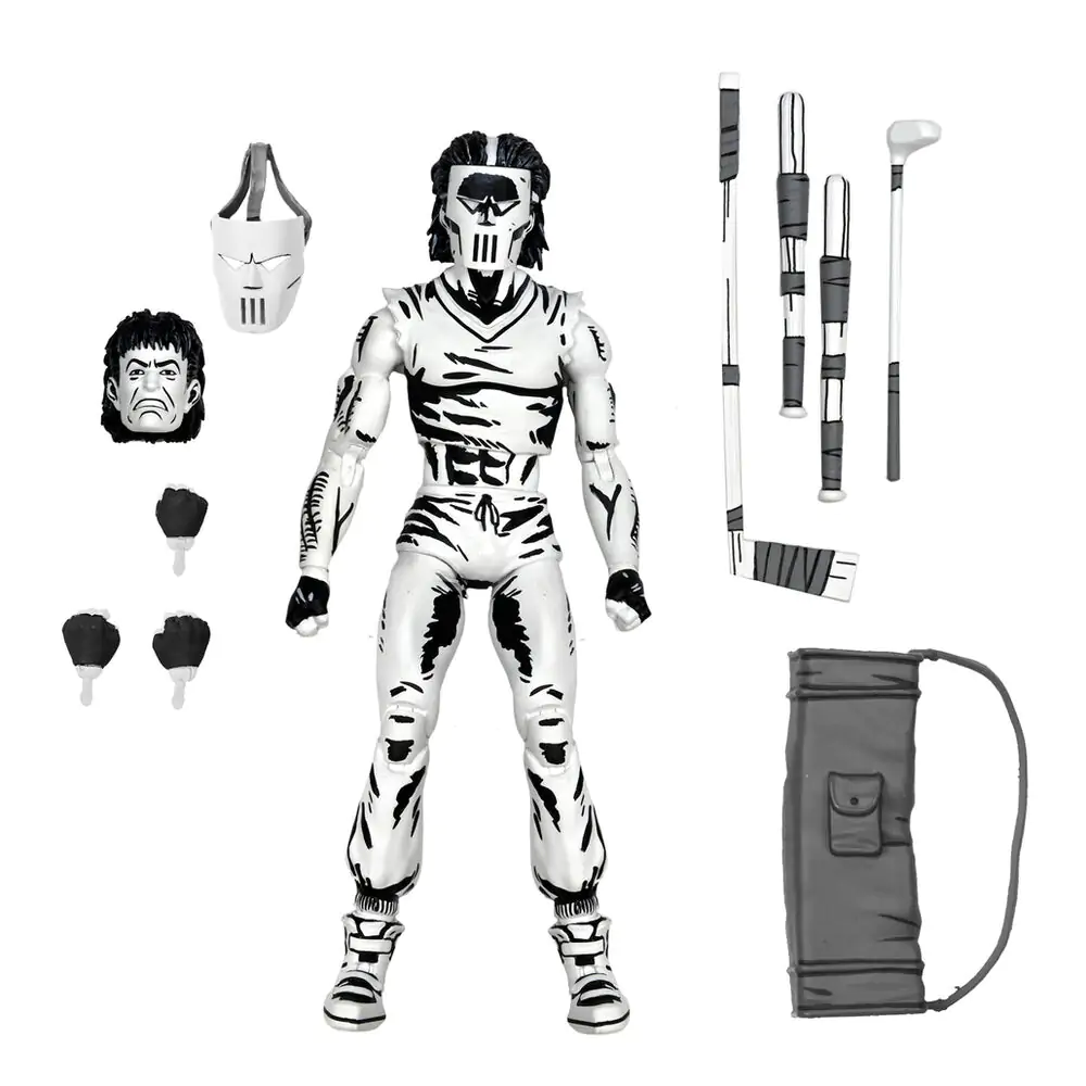 Ninja Turtles Teenage Mutant Casey Jones Black &amp; White figure 18cm product photo