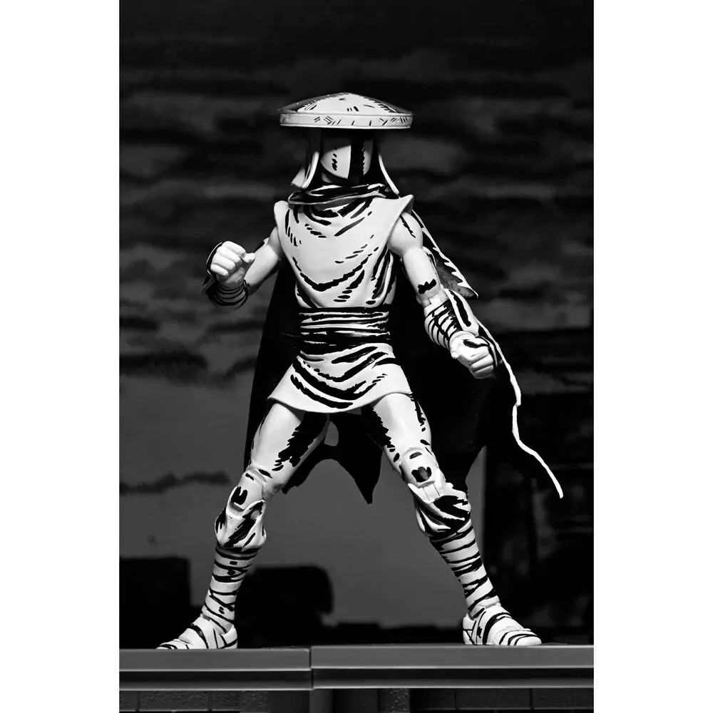 Ninja Turtles Teenage Mutant Elite Guard Black &amp; White figure 18cm product photo