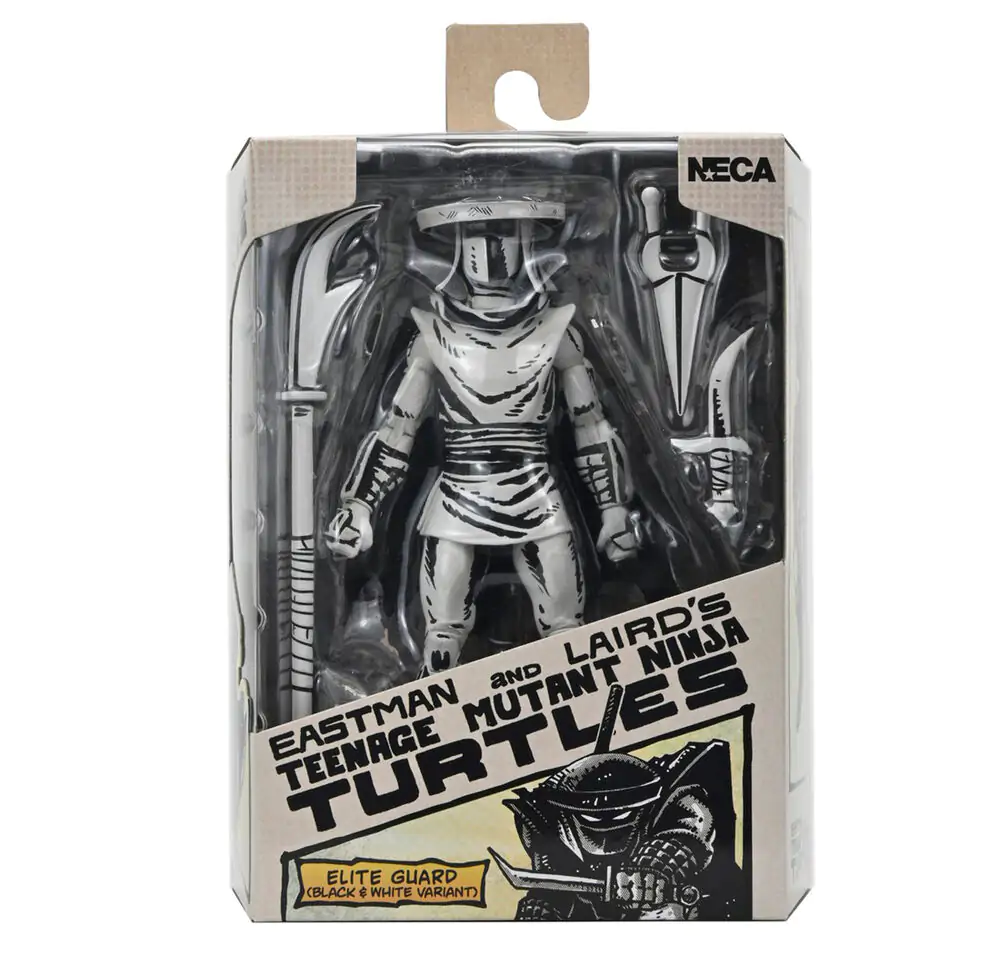 Ninja Turtles Teenage Mutant Elite Guard Black &amp; White figure 18cm product photo