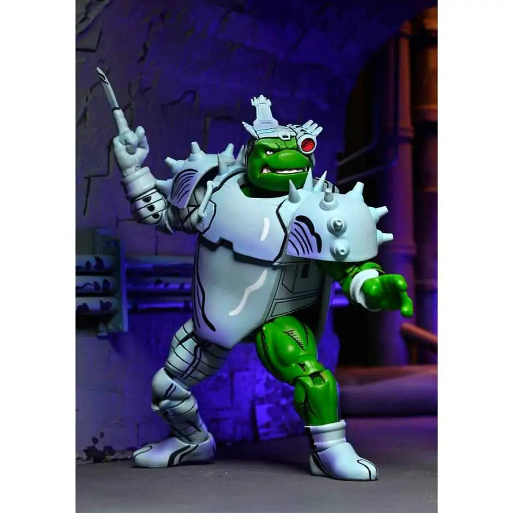 Ninja Turtles Teenage Mutant Mirage Comics Cyborg Donatello figure 18cm product photo