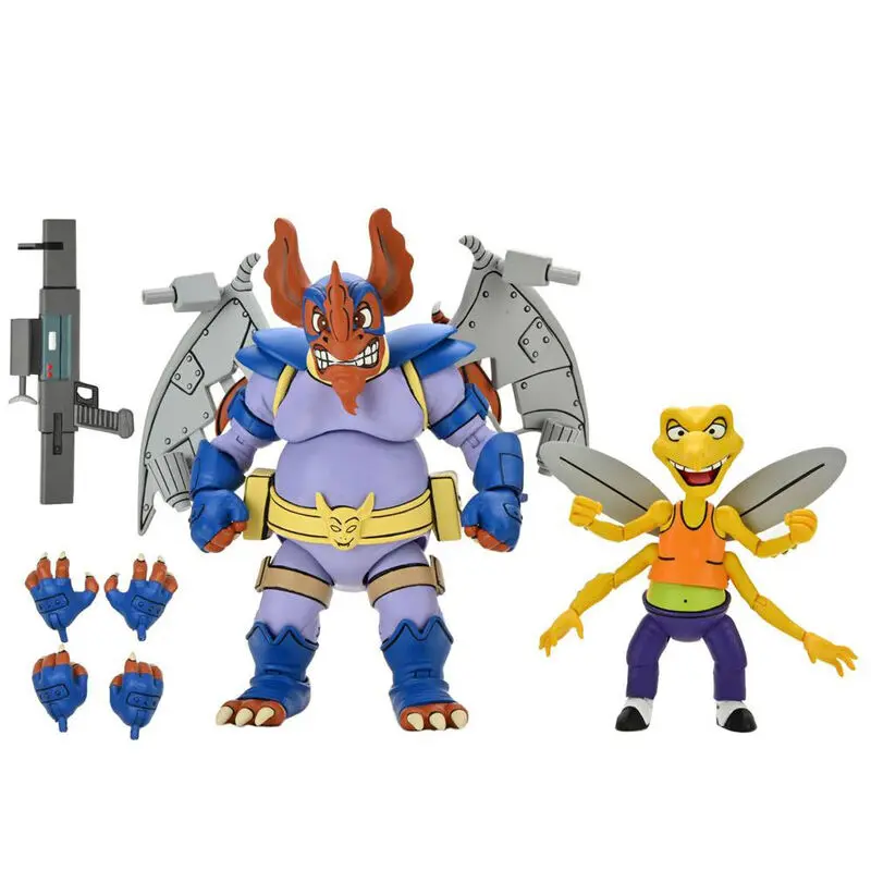 Ninja Turtles Wingnut and Screwloose Scale Action set figure 18cm product photo
