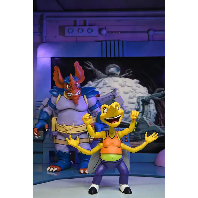 Ninja Turtles Wingnut and Screwloose Scale Action set figure 18cm product photo