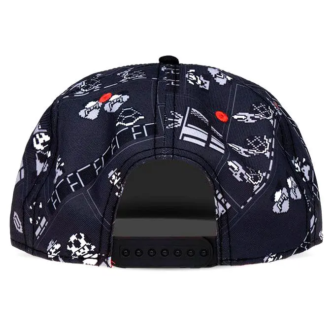 Super Mario Snapback Cap 8-bit AOP product photo