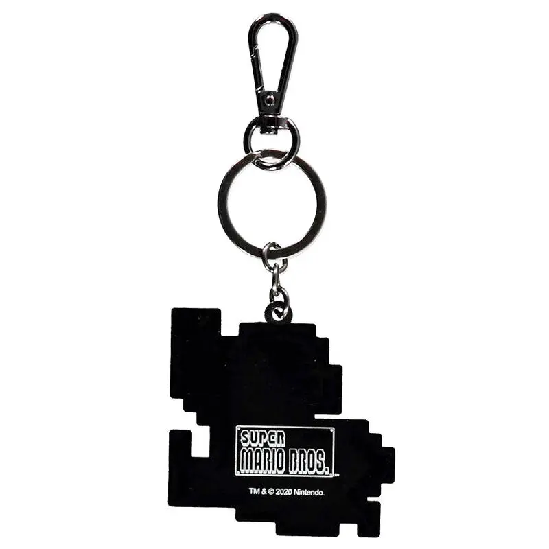 Nintendo 8 Bit Super Mario Bros rubber keychain product photo