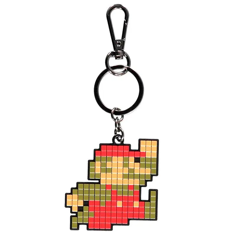 Nintendo 8 Bit Super Mario Bros rubber keychain product photo