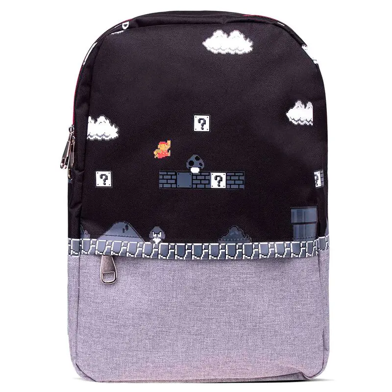 Super Mario Backpack 8-bit Placed Print product photo