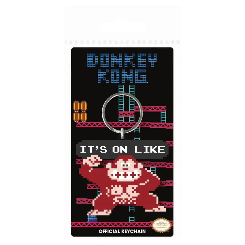 Nintendo Donkey Kong It&#039;s On Like key chain product photo