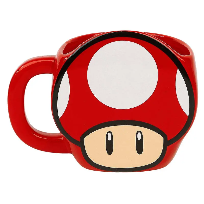 Nintendo Super Mario 3D mushroom mug product photo