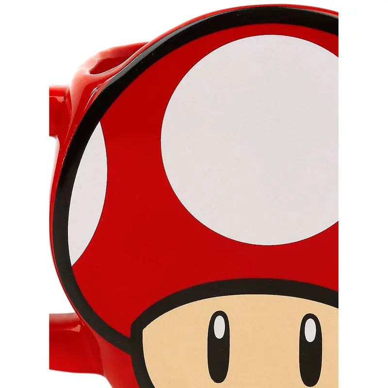 Nintendo Super Mario 3D mushroom mug product photo