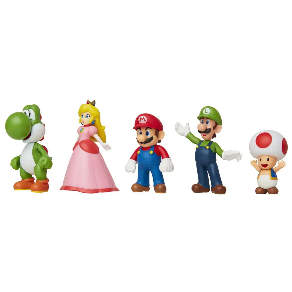 World of Nintendo Super Mario & Friends Figures 5-piece box set Exclusive termékfotó