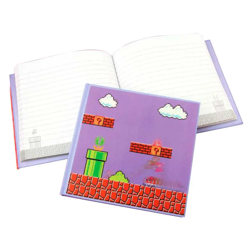 Nintendo Super Mario Bros 3D motion notebook product photo