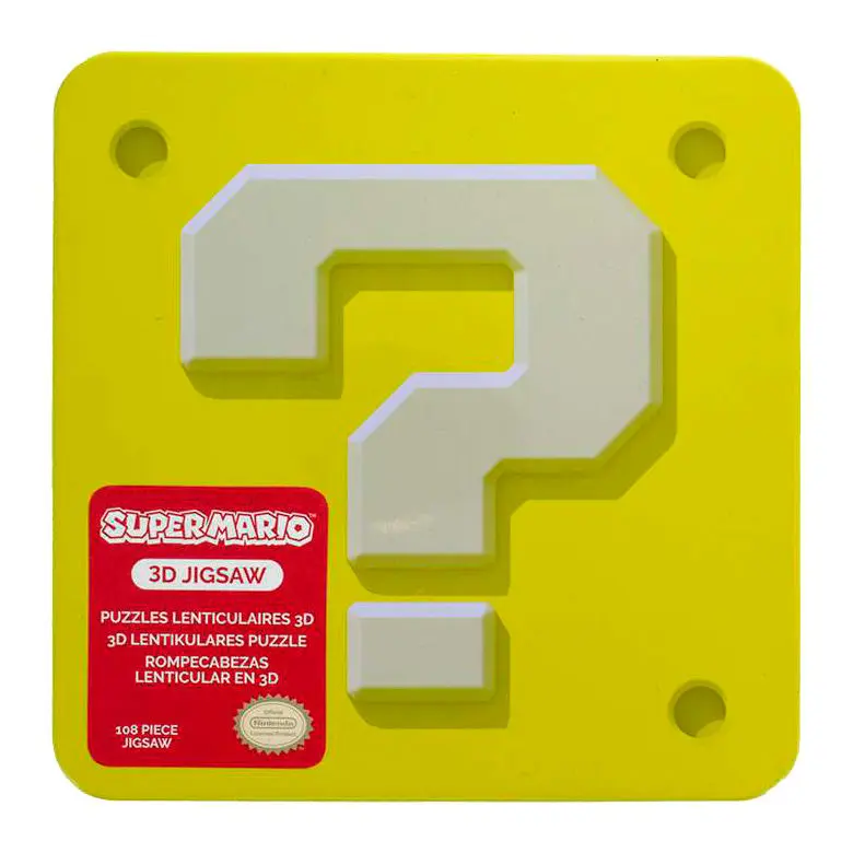 Nintendo Super Mario Bros 3D jigsaw product photo