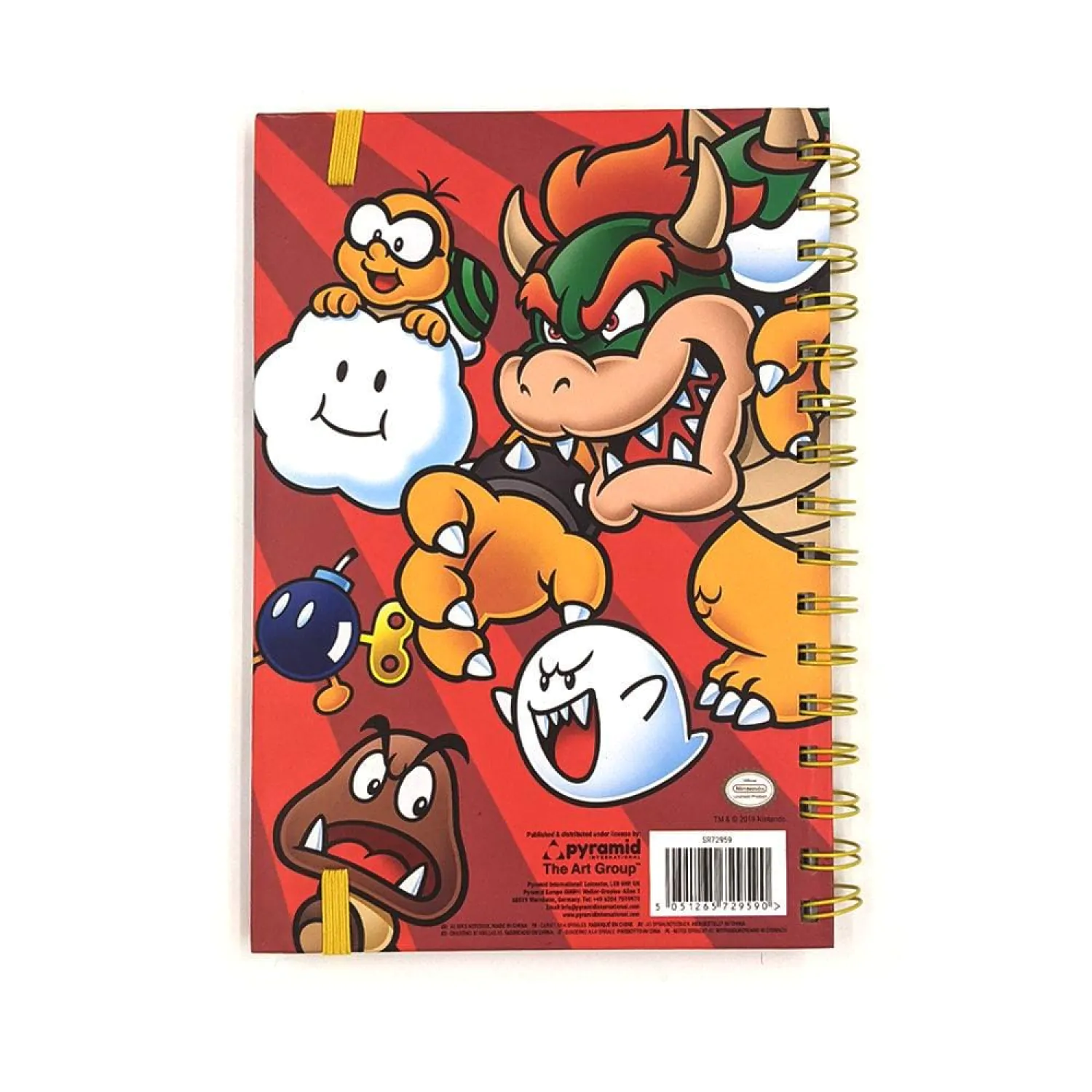 Nintendo Super Mario Bros A5 notebook product photo