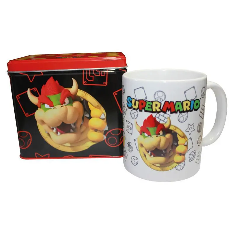 Nintendo Super Mario Bros Bowser Mug + Money box set termékfotó