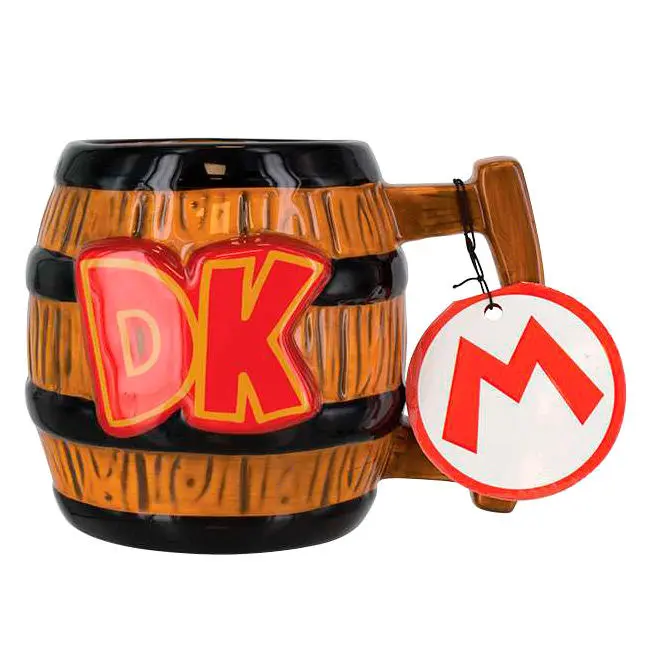 Nintendo Super Mario Bros Donkey Kong 3D shaped mug product photo