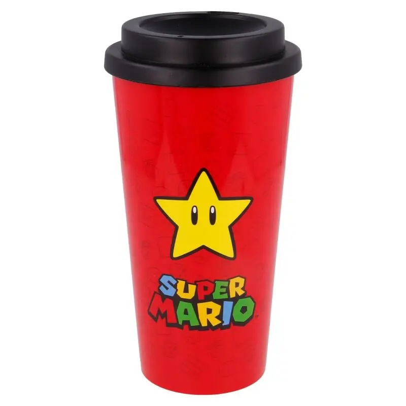 Nintendo Super Mario Bros double wall coffee tumbler 520ml product photo
