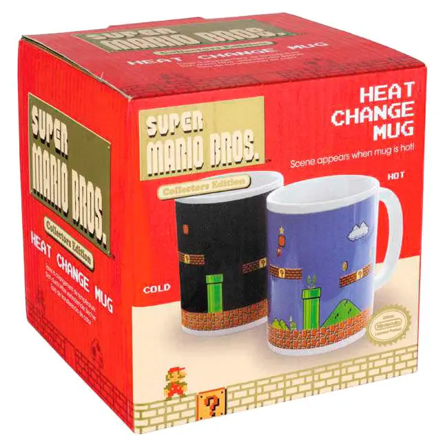 Super Mario Bros. Heat Change Mug Level product photo