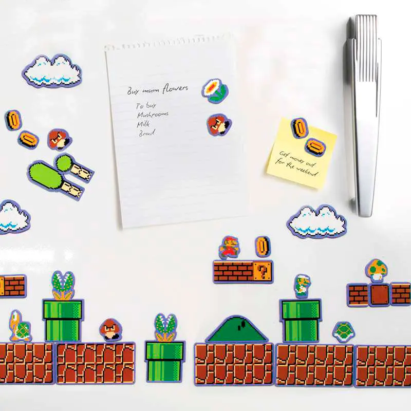 Nintendo Super Mario Bros magnets product photo