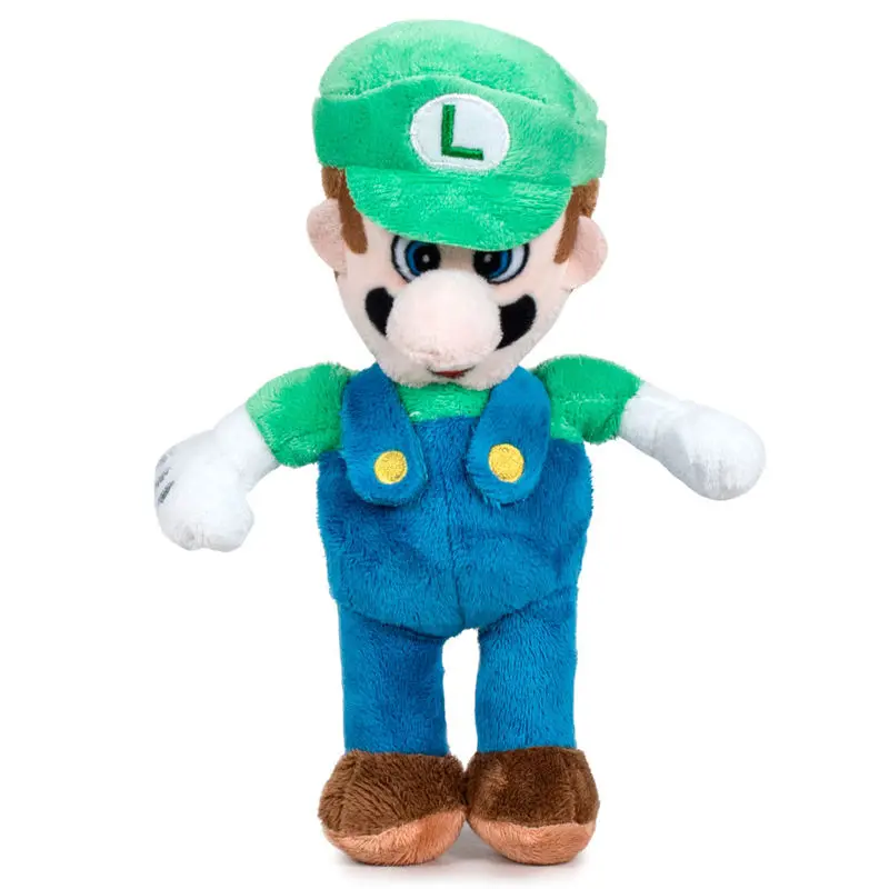 Nintendo Super Mario Bros Luigi soft plush toy 20cm product photo