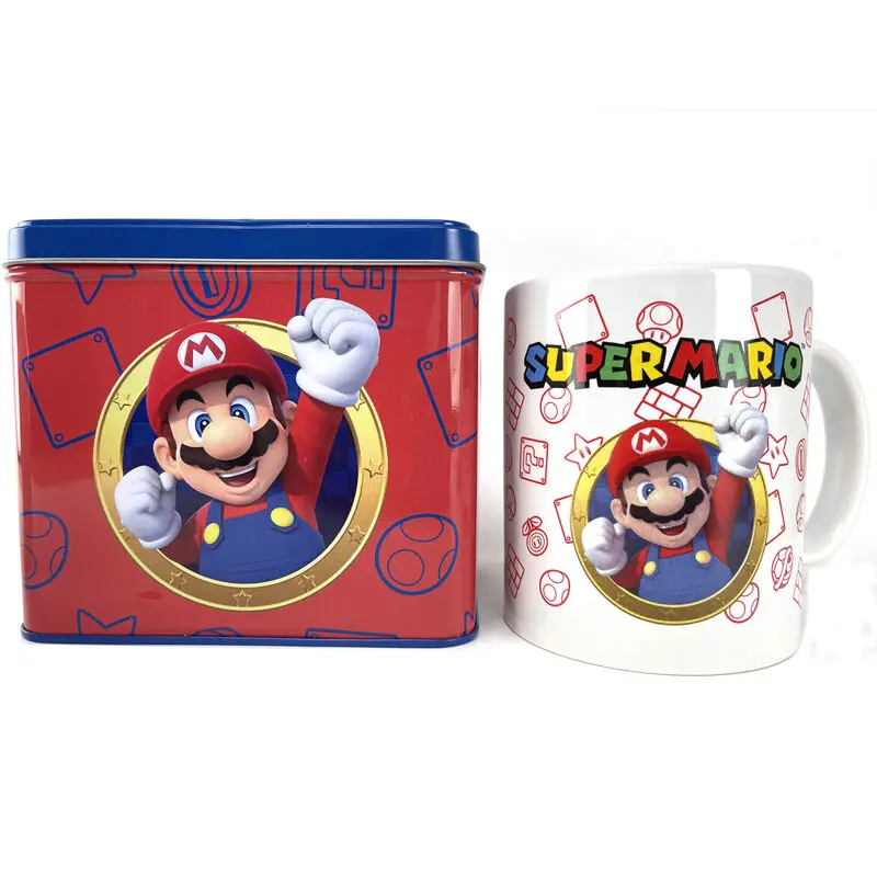 Nintendo Super Mario Bros Mario Mug + Money box set termékfotó