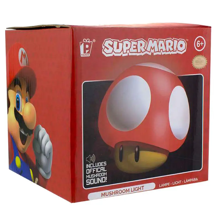 Super Mario Mini Light with Sound Mushroom 12 cm termékfotó