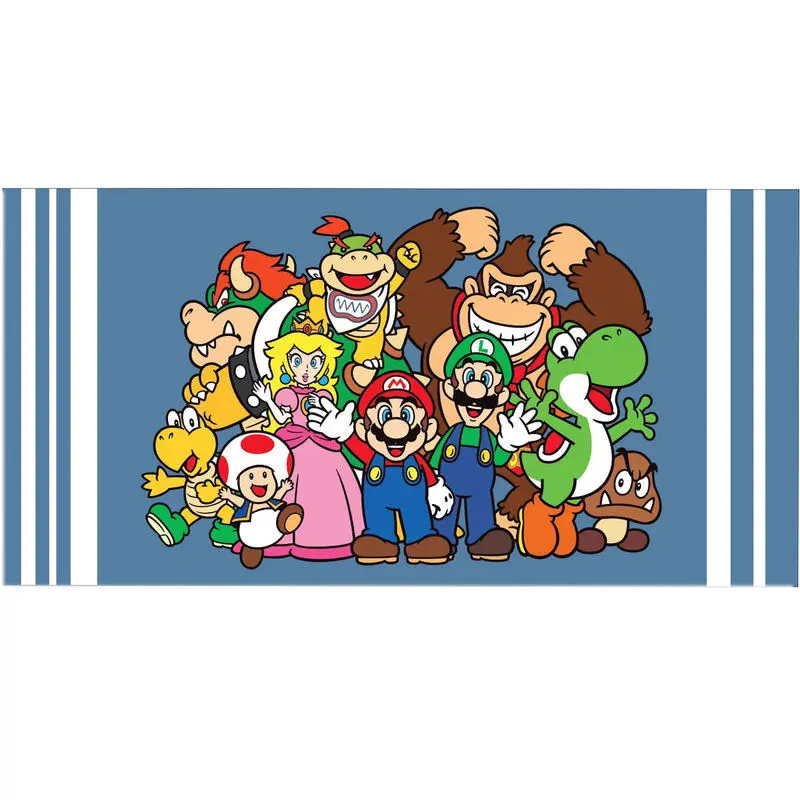 Nintendo Super Mario Bros Cotton beach towel product photo