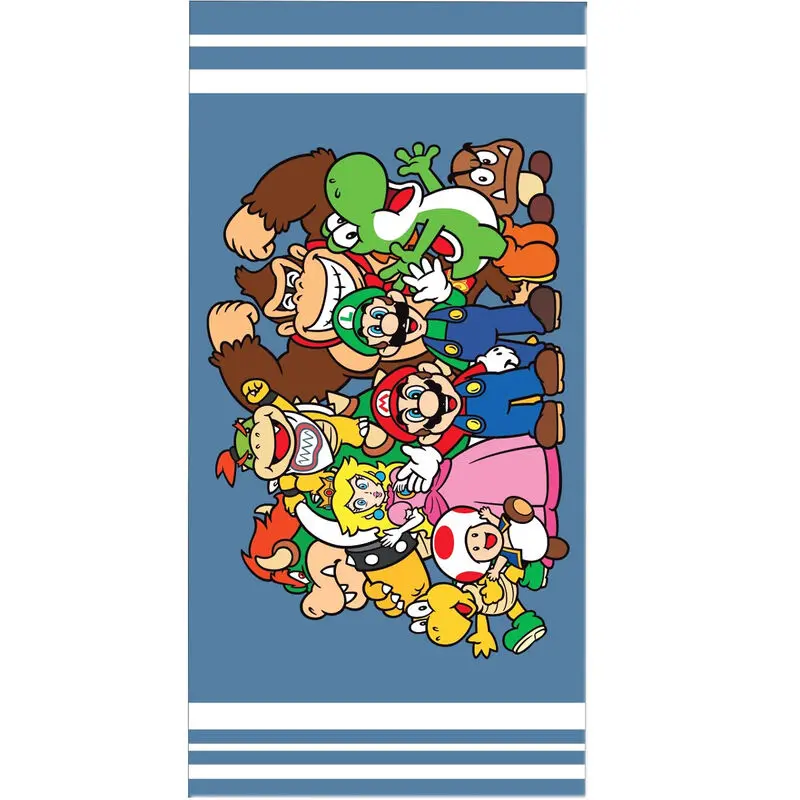 Nintendo Super Mario Bros Cotton beach towel product photo