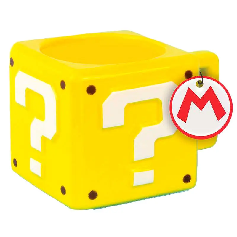 Nintendo Super Mario Bros Question Block 3D mug product photo