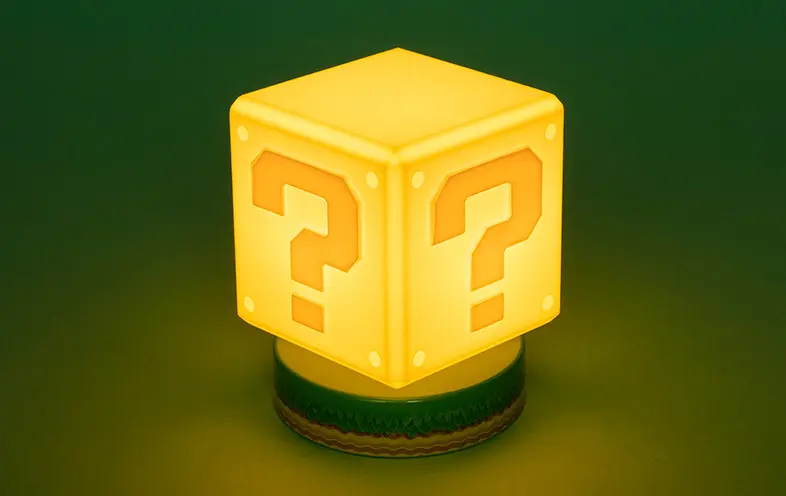 Super Mario 3D Light Question Block 10 cm termékfotó