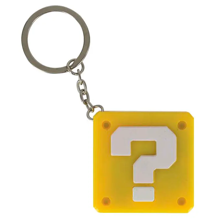 Nintendo Super Mario Bros Question Block keyring light product photo