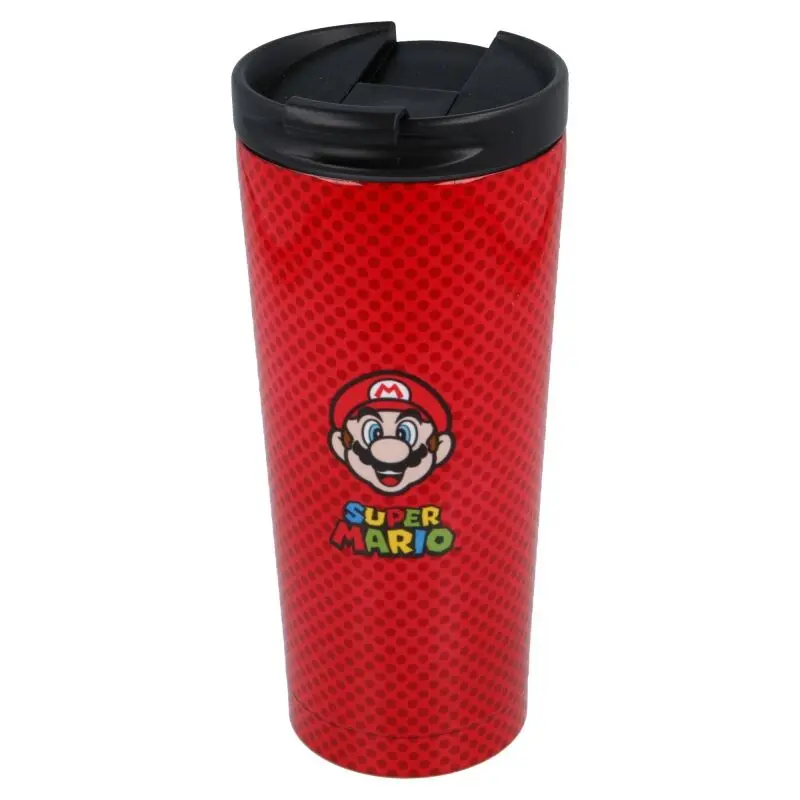 Nintendo Super Mario Bros stainless steel coffee tumbler 425ml product photo