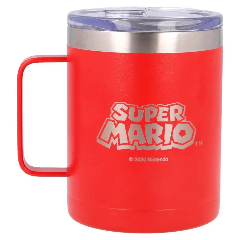 Nintendo Super Mario Bros stainless steel thermos mug 380ml product photo