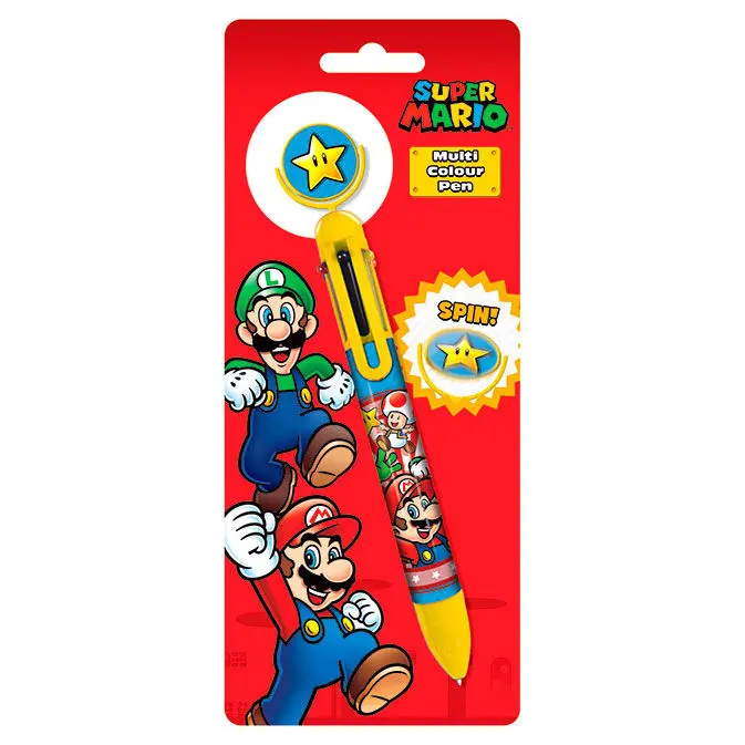 Super Mario Multicoloured Pen Burst product photo