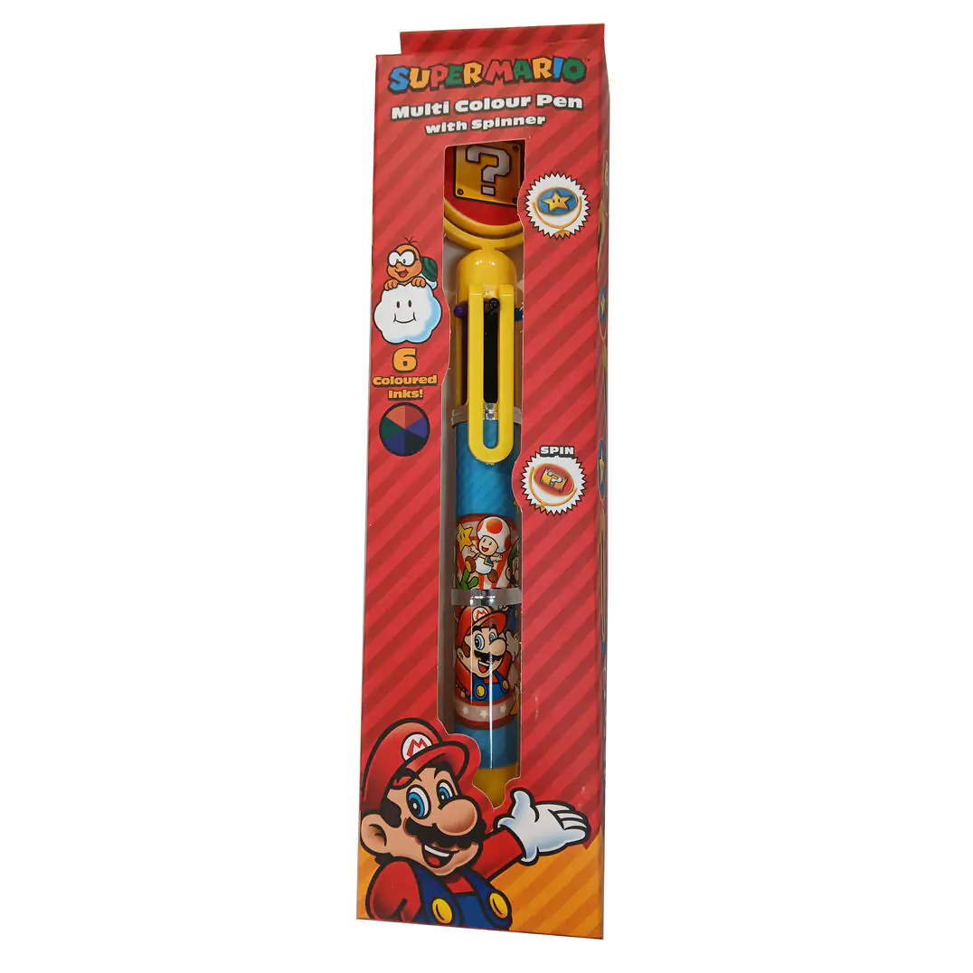 Super Mario Multicoloured Pen Burst product photo