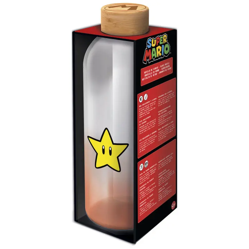 Nintendo Super Mario Bros glass bottle 1030ml termékfotó