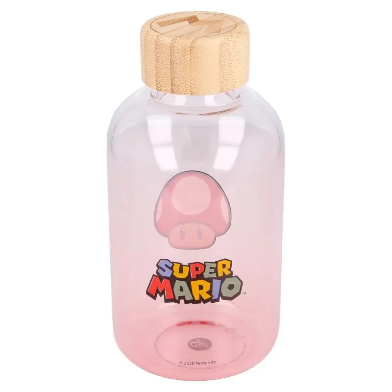 Nintendo Super Mario Bros glass bottle 620ml product photo