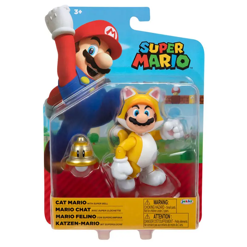 Nintendo Super Mario Cat Luigi figure 10cm product photo