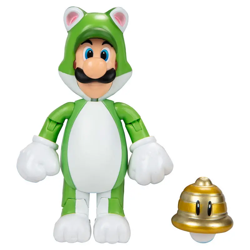 Nintendo Super Mario Cat Luigi figure 10cm termékfotó