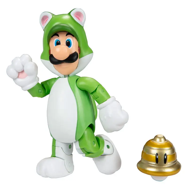 Nintendo Super Mario Cat Luigi figure 10cm termékfotó