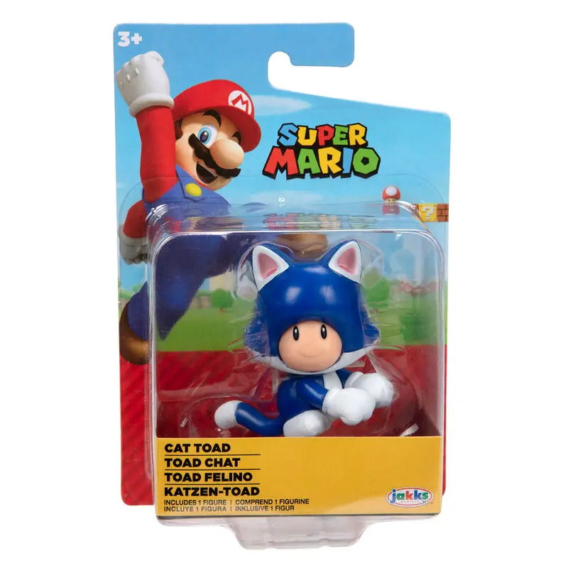 Nintendo Super Mario Cat Toad figure 6,5cm termékfotó