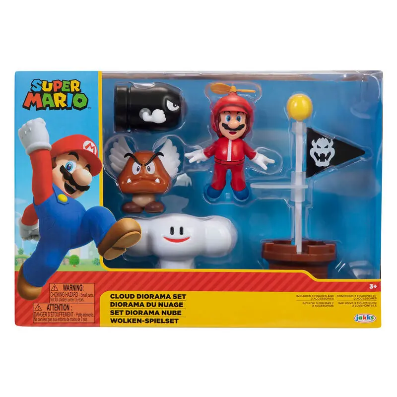 Nintendo Super Mario Cloud diorama set termékfotó