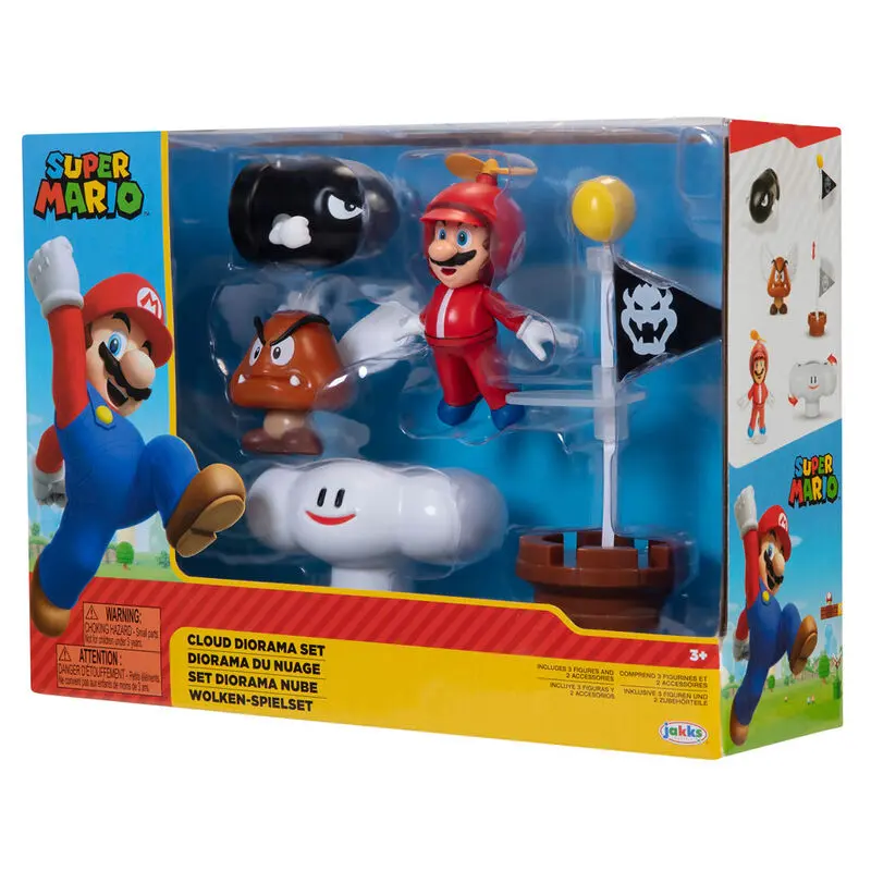 Nintendo Super Mario Cloud diorama set termékfotó