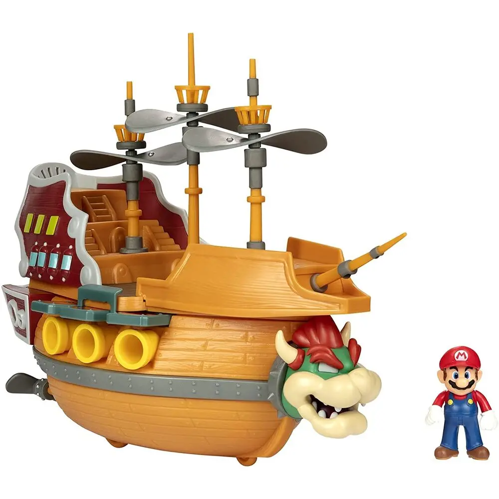 Nintendo Super Mario Deluxe Aeronave Bowser playset termékfotó