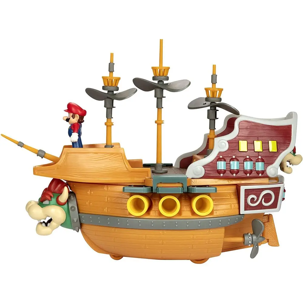 Nintendo Super Mario Deluxe Aeronave Bowser playset termékfotó