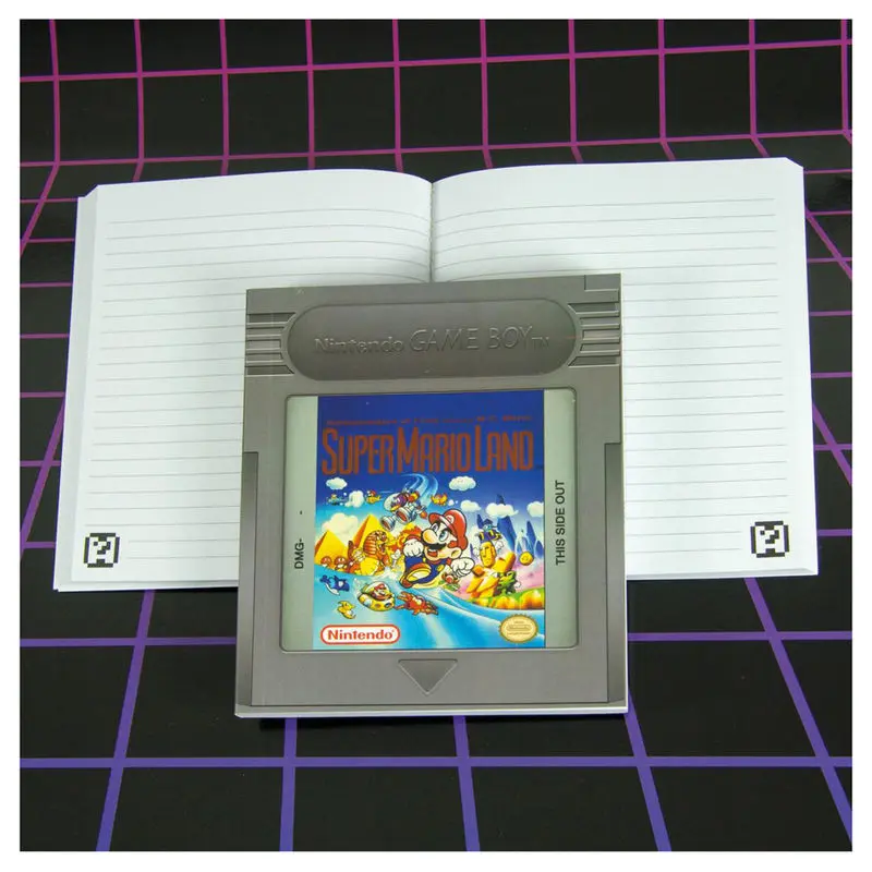 Nintendo Super Mario notebook cartridges product photo