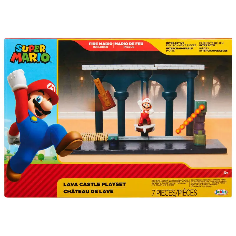 Nintendo Super Mario Lava Castle playset termékfotó