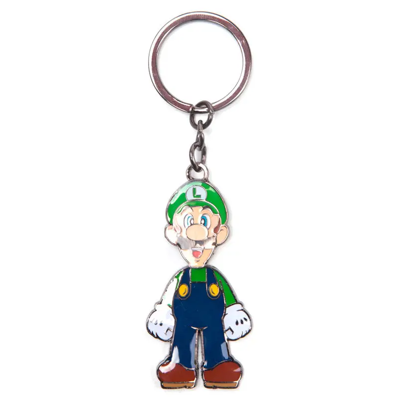 Nintendo Super Mario Luigi Metal Keychain product photo