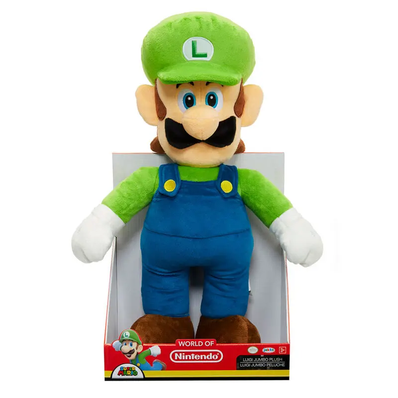 Nintendo Super Mario Luigi Jumbo plush toy 50cm product photo