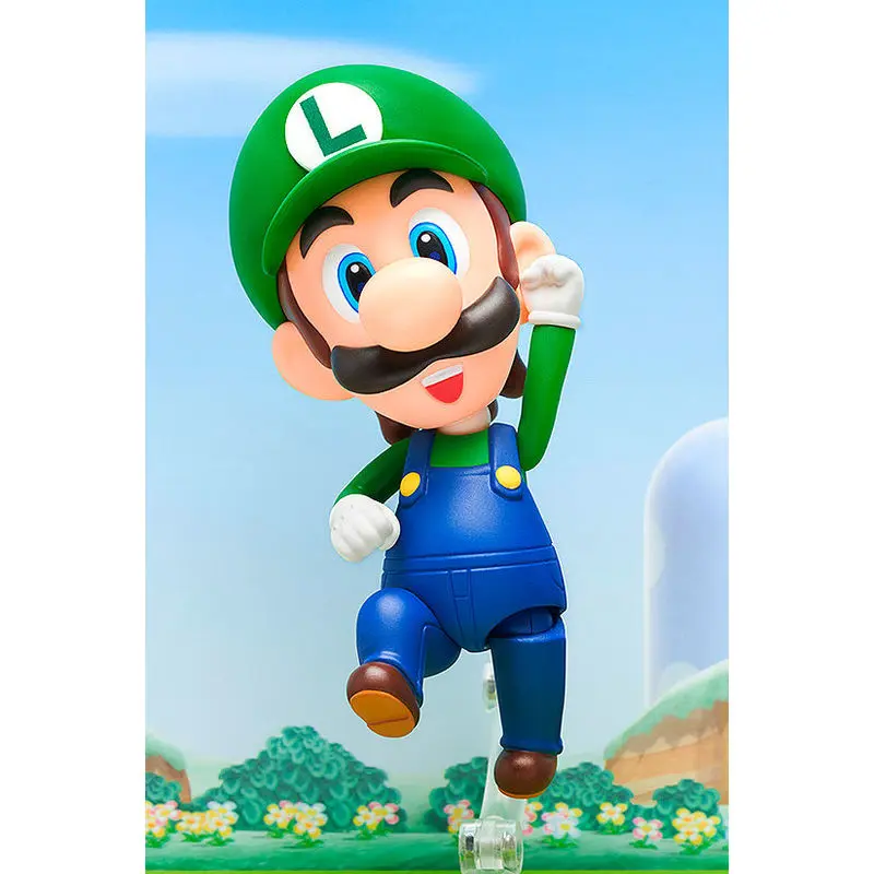Nintendo Super Mario Luigi Nendoroid figure 10cm product photo