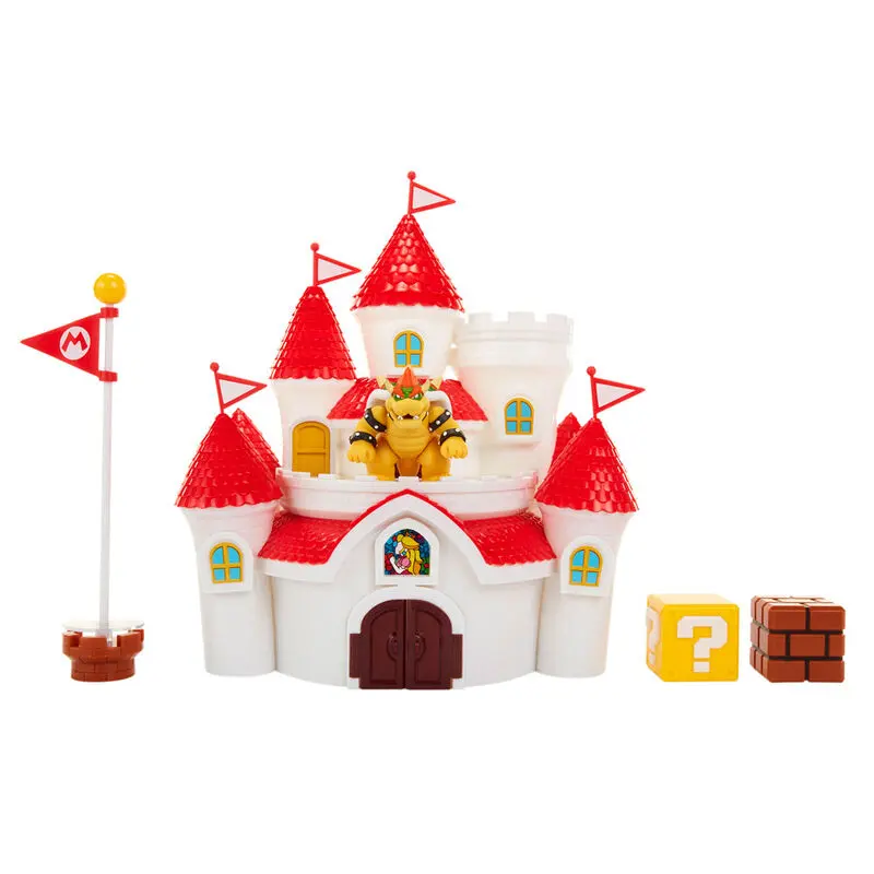 Nintendo Super Mario Mushroom Kingdom Castle playset product photo